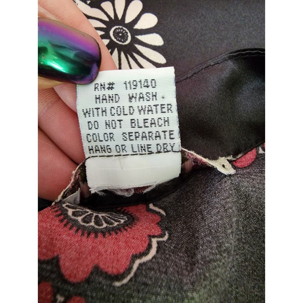 Forever Womens Chinese Style Black Sleeveless Dress Size‎ S - Picture 7 of 7